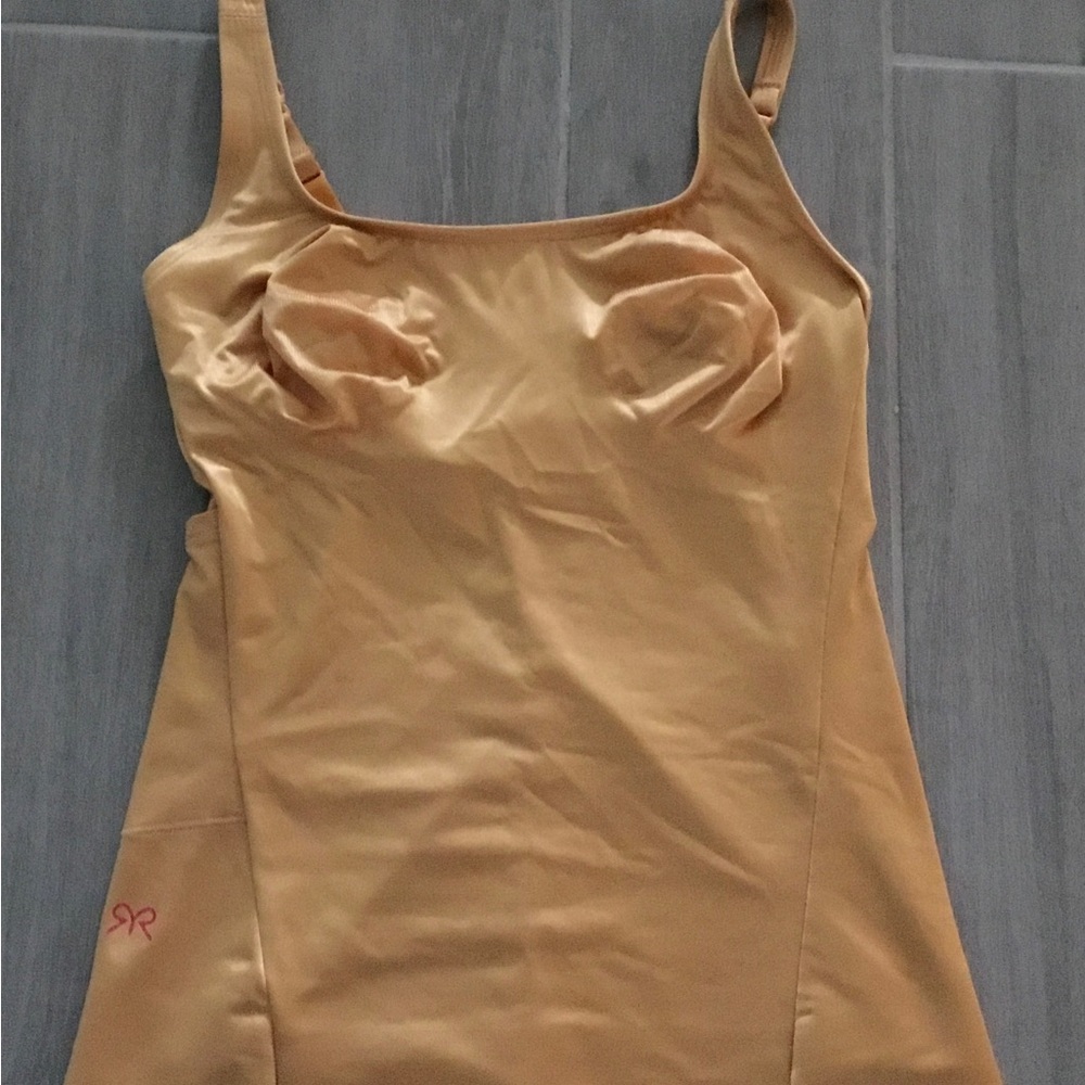 Ruby Ribbon Shaping Slip in Tan